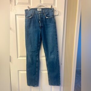 AGolde mid-wash jeans